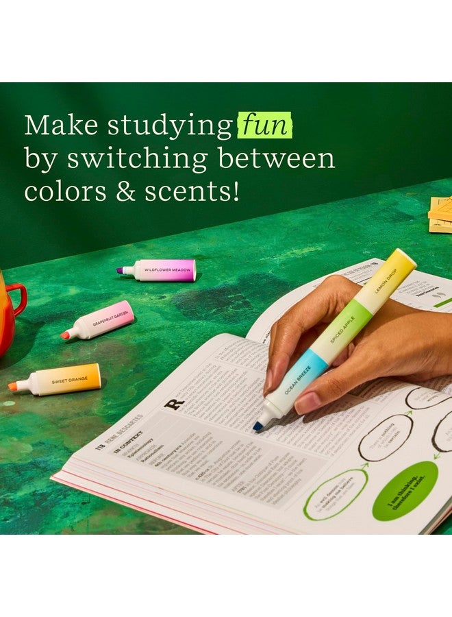 لايف لاينز أقلام تمييز قابلة للتكديس معطرة، عبوة من قطعتين - أقلام تمييز بألوان متنوعة مشبعة بمزيج من الزيوت العطرية - أقلام تمييز قابلة للتكديس والمزج والمطابقة بألوان متعددة - لوازم مدرسية ومكتبية - Image 5