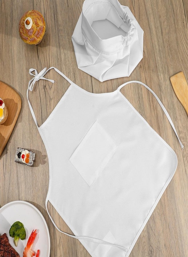 XLSXEXCL 2PCS Baby Chef Outfit Set, Baby Apron and Chef Hat for Newborn Photography, Toddler Cook Role Play, Cute Baking Costume for Infants Photography, Cooking Bakery Theme Party (Age: 10-24 Months) - Image 4