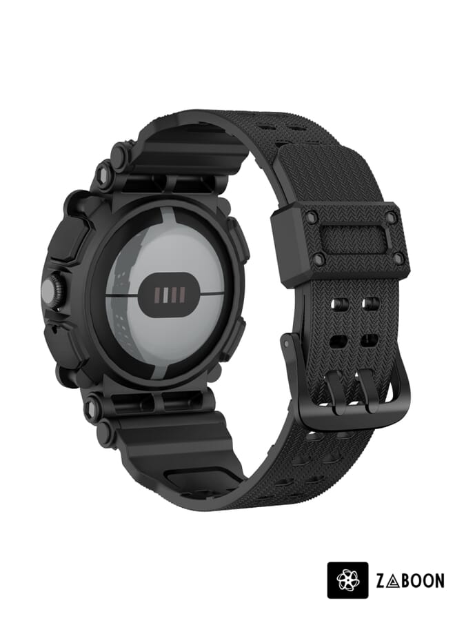 Zaboon Google Pixel Watch Three-proof Solid Color Integrated Watch Band - Image 2