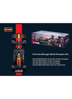 Bburago Bburago Formula 1 Red Bull Racing Die-cast Car Set (Set of 4)  - Image 3