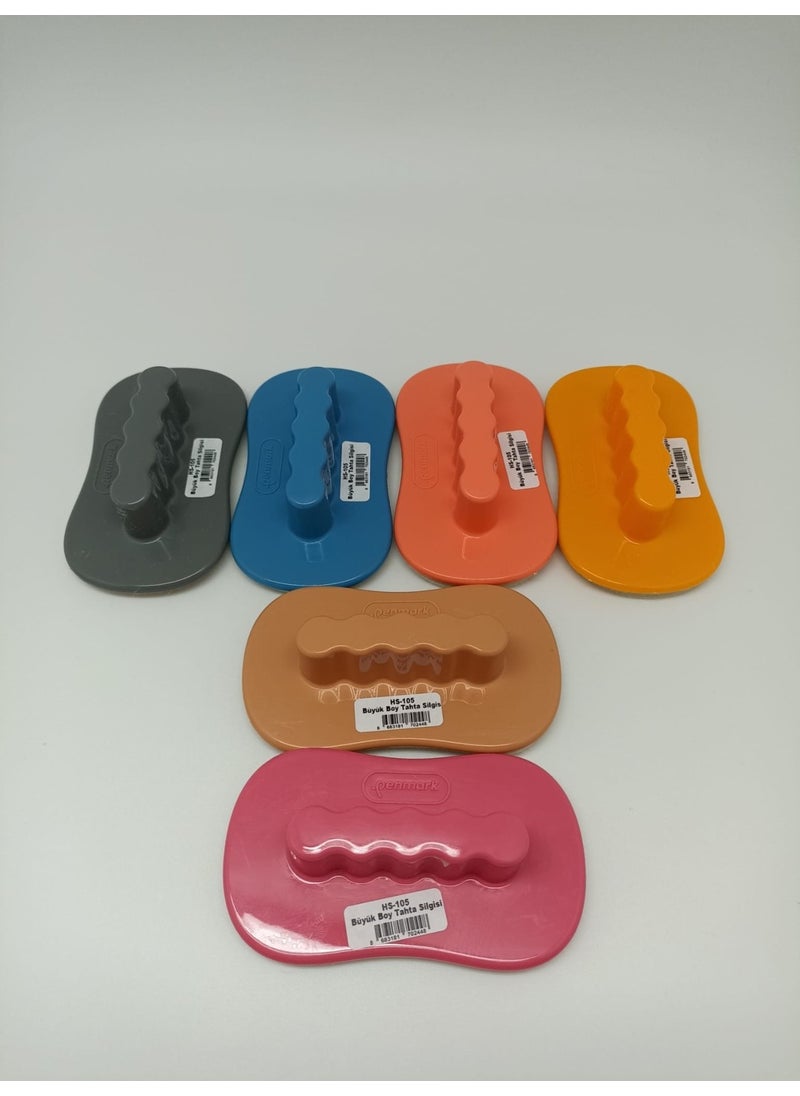 PENMARK Large Size Wood Eraser HS-105 6' Pack  - Image 1