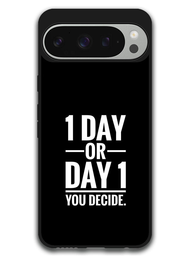 Protective Case Anti Scratch Shock Proof Bumper Cover For Google Pixel 9 Pro XL 1 Day or Day 1