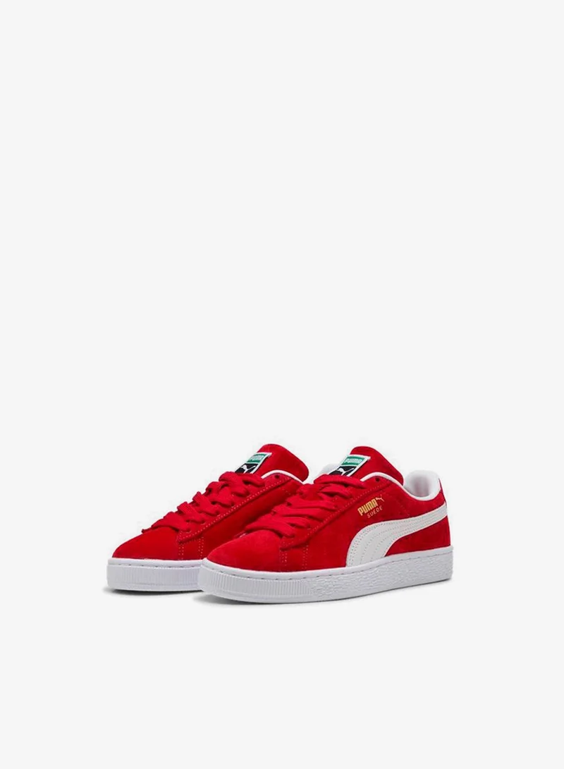 Puma For All Time Red-PUMA White Youth Suede Classic  | Best Price UAE