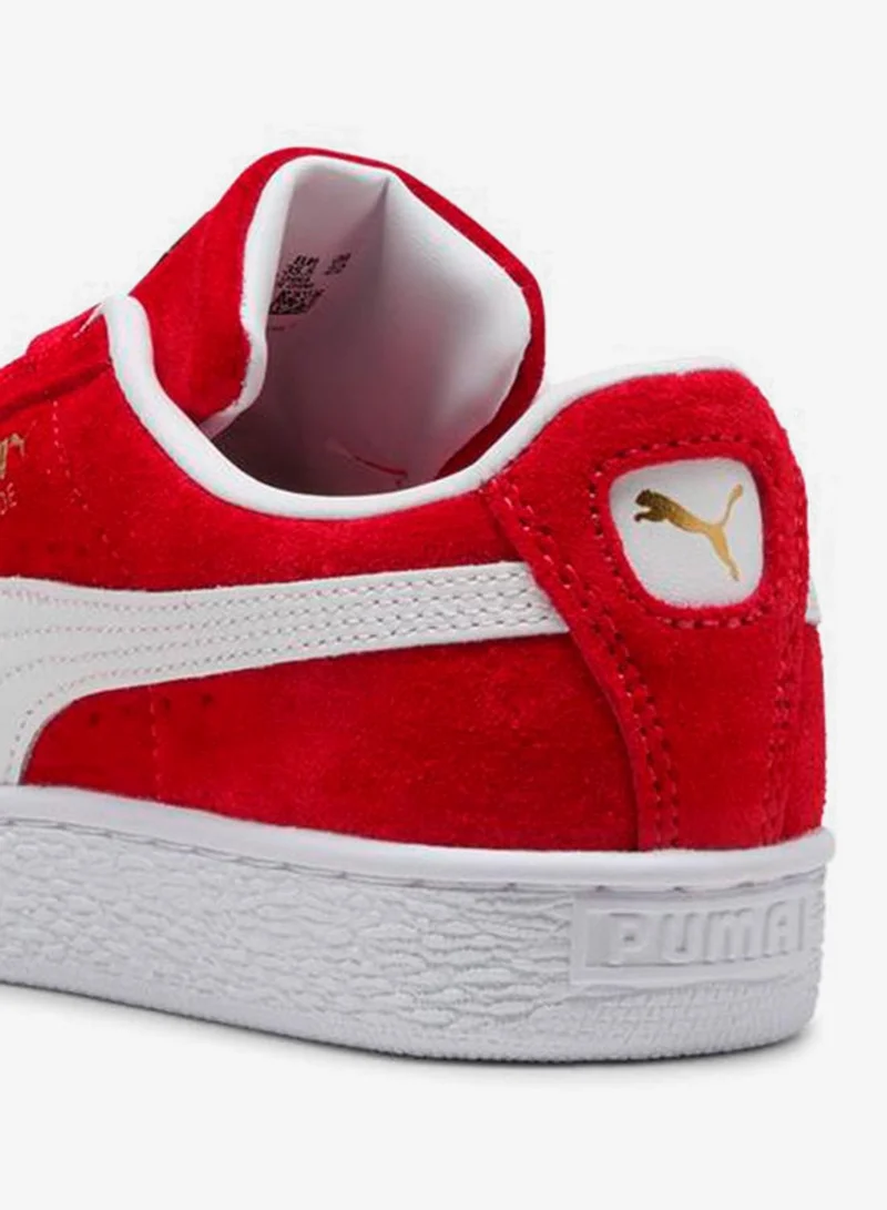 Puma For All Time Red-PUMA White Youth Suede Classic  | Best Price UAE