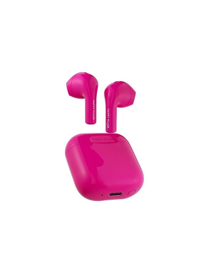 هابي بلجز سماعات HAPPY PLUGS Joy True Wireless - Cerise