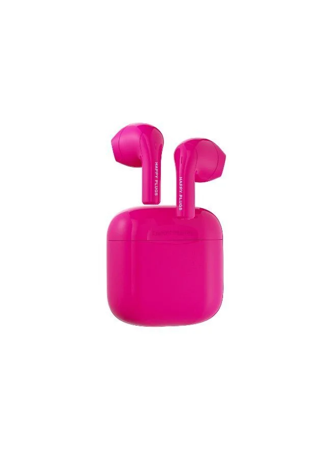 هابي بلجز HAPPY PLUGS Joy True Wireless Headphones - Cerise