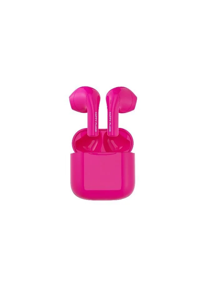هابي بلجز HAPPY PLUGS Joy True Wireless Headphones - Cerise