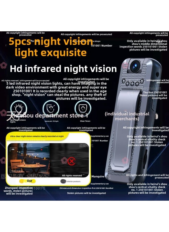 Sports DV Video Recorder Recording Video Pen Students Professional HD Class HD Camera Multi-function Recording-Body Color: No Memory And No Accessories
