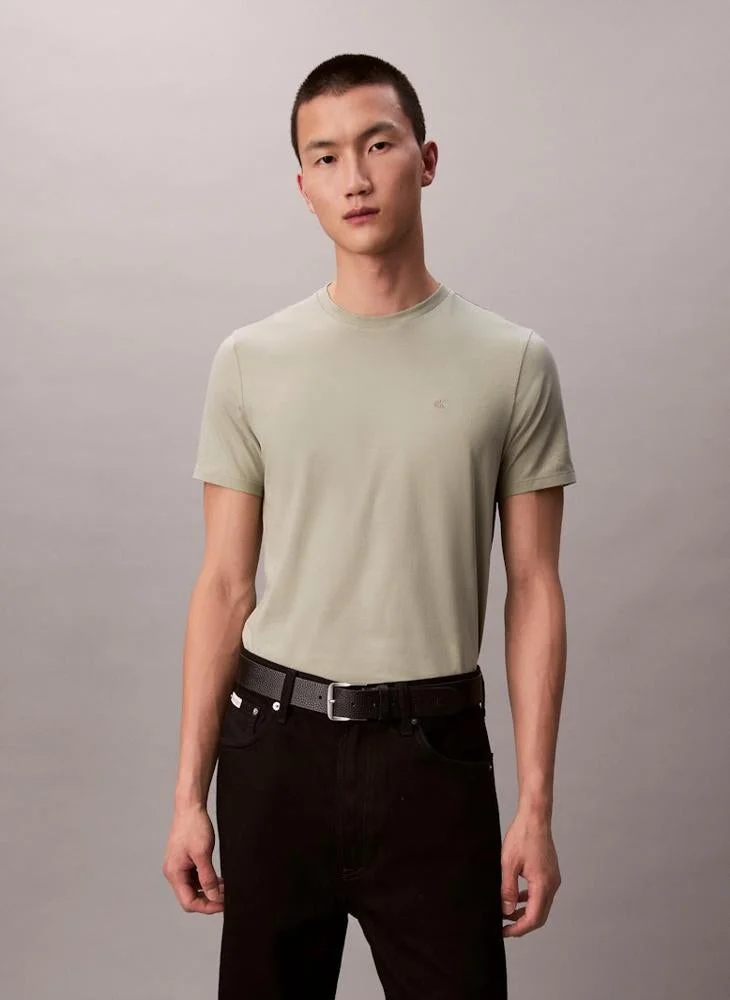 CALVIN KLEIN Slim Liquid Touch Cotton T-shirt