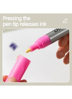 Deli Deli EC352 Dmast Acrylic Marker Set - 12 Normal Colors, 2mm Tip, Waterproof and Fade-Resistant, Strong Coverage.  - Image 4