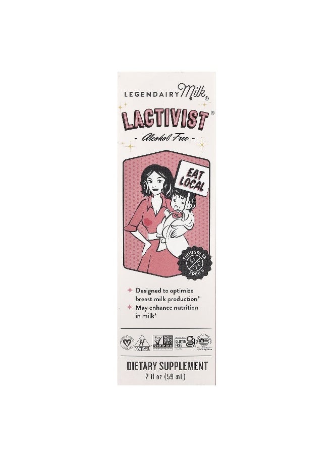 LEGENDAIRY Milk Legendairy Milk, Lactivist®, Alcohol Free, 2 fl oz (59 ml)  - Image 1