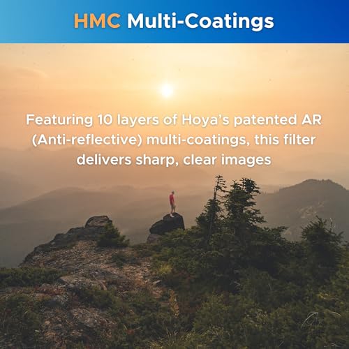 Hoya NXT Plus 43mm Polarizing Filter — Circular Polarizer with Waterproof Top-Coat, 10-Layer HMC Coatings, 1.72 Filter Factor for Faster AF, Low-Profile Aluminum Frame for Outdoor Photography - Image 2
