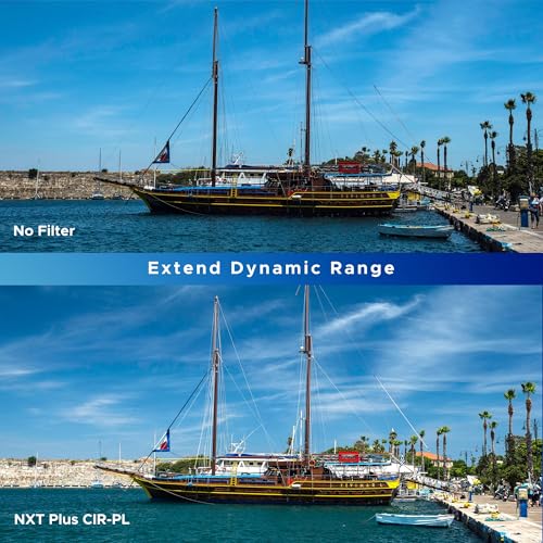Hoya NXT Plus 43mm Polarizing Filter — Circular Polarizer with Waterproof Top-Coat, 10-Layer HMC Coatings, 1.72 Filter Factor for Faster AF, Low-Profile Aluminum Frame for Outdoor Photography - Image 4