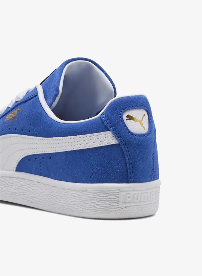 Puma Mountain Blue-PUMA White Suede Classic Sneakers Unisex for Men | Best Price UAE
