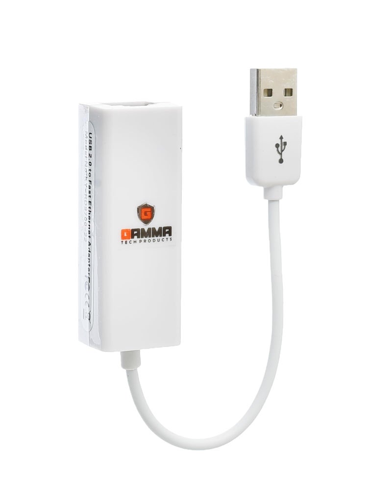 USB LAN Adapter - Supports 10 and 100 Mbps by GAMME, LAN Card