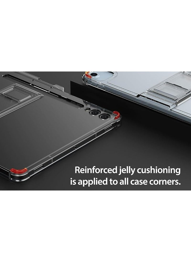 araree - Flexield Samsung Galaxy Tab S9 Ultra Case with 4 Level Adjustable Kickstand, S Pen Holder Thin Lightweight Cover Shockproof Protective Transparent Case Compatible with Samsung Galaxy S9 Ultra - Clear - Image 1