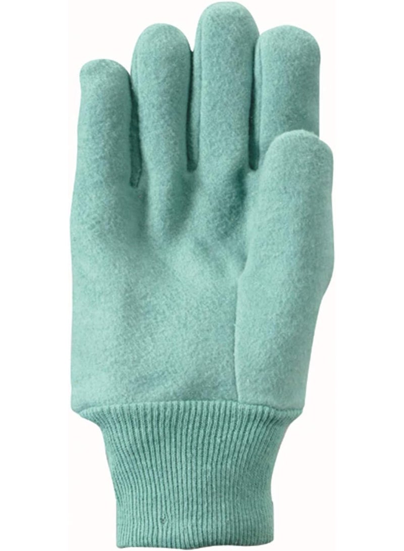 Wells Lamont Handy Andy Heavyweight Men’s Chore Gloves with Rubber Lining, Extra Large (645XL), Green - Image 1
