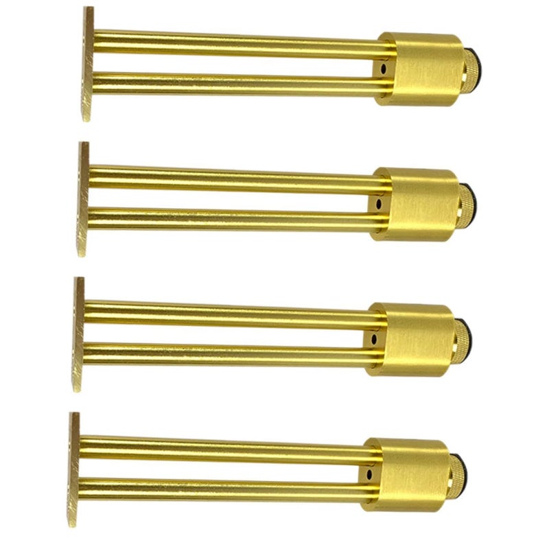 4Pcs Adjustable Heavy Duty Aluminum Alloy Cabinet Legs Kitchen Bathroom Furniture Leveler Feet - Image 2