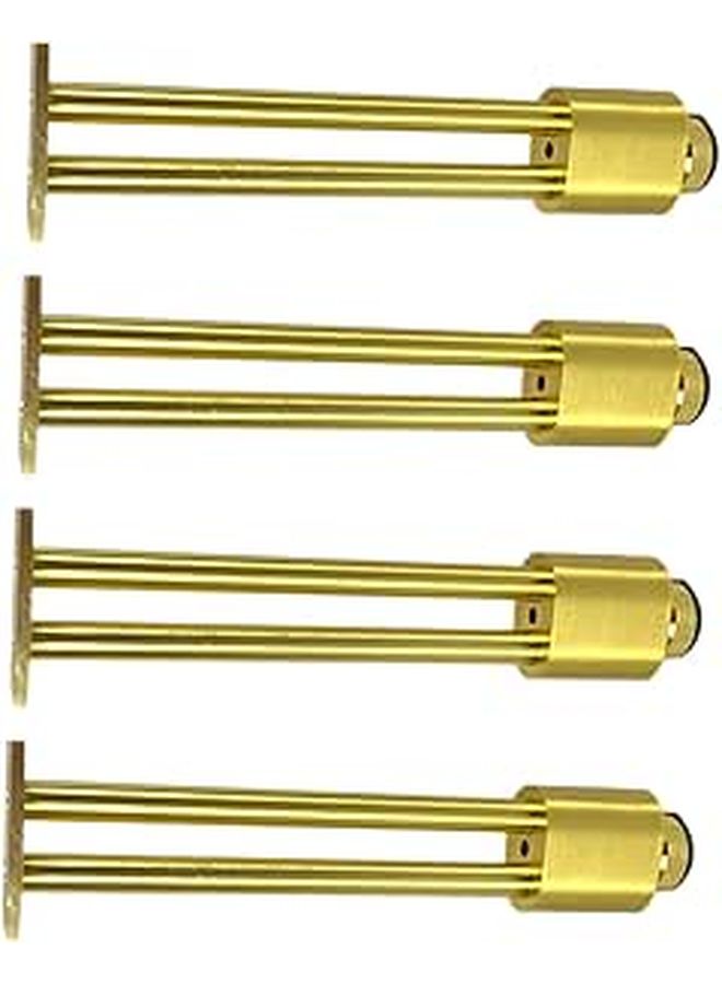 4Pcs Adjustable Heavy Duty Aluminum Alloy Cabinet Legs Kitchen Bathroom Furniture Leveler Feet - Image 1