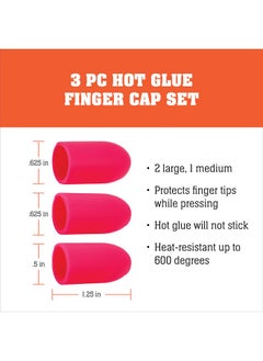 Mod Podge Hot Glue Gun Finger Caps Multicolor  - Image 3