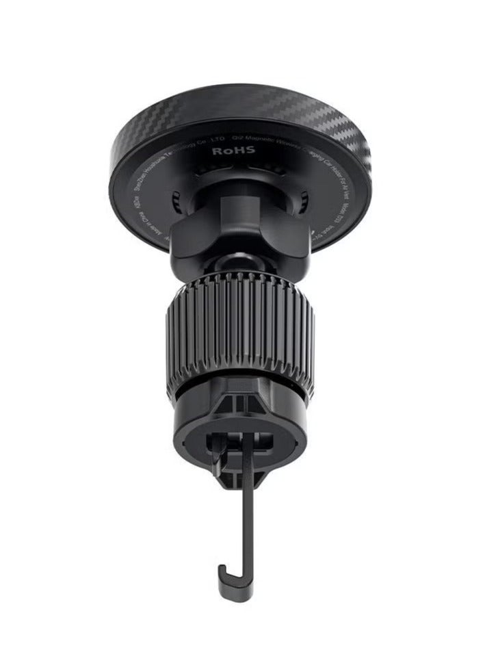 ACEFAST "Fast Qi2 Wireless Charger Magnetic Car Mount – 15W Fast Charging, Air Vent Holder with Secure Grip, LED Indicator, One-Handed Operation – Universal Compatibility for iPhone & Android" - Image 3