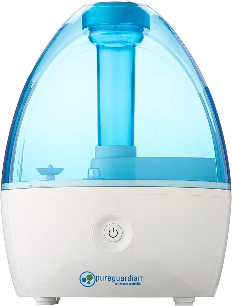 PureGuardian Pure Guardian H910BL Ultrasonic Cool Mist Humidifier 14 Hrs Run Time 210 Sq Ft Coverage Small Rooms Quiet Filter Free  - Image 1