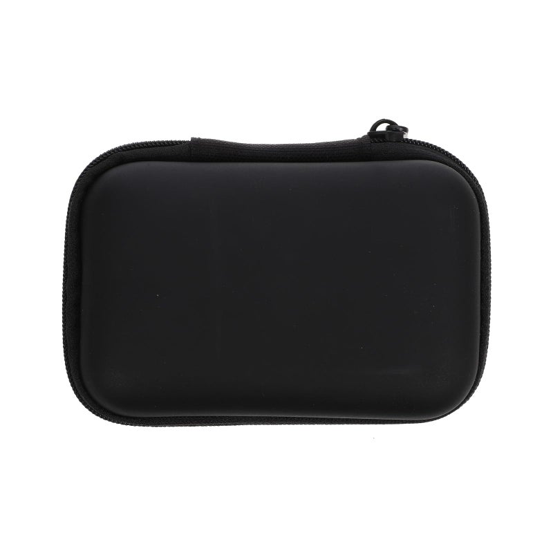 Compact Black Travel Cable Organizer Bag Portable Storage Pouch for Electronics Accessories - Image 2