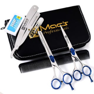 Macs Professional Barber Razors Edge Hair Cutting Scissors 5 PCs Set 6 Barber ShearsScissors W 6 TexturizingThinning Shears Set Made Of Japanese Stainless Steel With Black Leather Case15031 - pzsku/Z2E3F2BFC4F950AE9116AZ/45/1746218859/51d71524-ce76-4a4f-87cc-a9a5c65f06da
