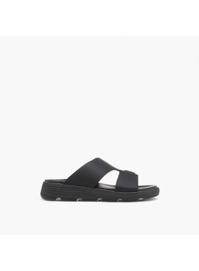 Le Confort Men Metal Accent Slip-On Comfort Sandals  - Image 3