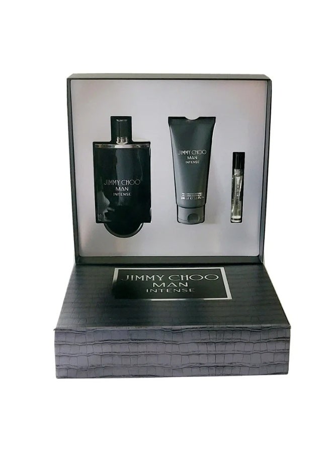 جيمي تشو مجموعة جيمي تشو مان انتنس، 3 قطع، أو دو تواليت 100 مل + أو دو تواليت 7.5 مل + جل استحمام 100 مل - Image 3