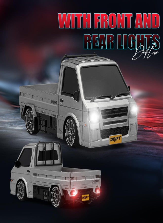 ACAMMZAR RC Drift Car, 1:24 Remote Control Car, 20KM/H 4WD Drift RC Truck with Lights, Extra Racing Tires, High Speed RC Cars for Kids Adults Boys Girls - Image 5