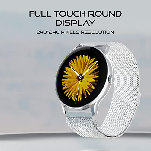 Fire-Boltt Phoenix Ultra Smart Watch 1.39" HD Display, Bluetooth Calling, AI Voice Assistant, 120 Sports Modes, IP67 Waterproof, SpO2 Monitor Smart Watch for Man & Woman - Silver - Image 3