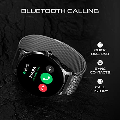 Fire-Boltt Phoenix Ultra Smart Watch 1.39" HD Display, Bluetooth Calling, AI Voice Assistant, 120 Sports Modes, IP67 Waterproof, SpO2 Monitor Smart Watch for Man & Woman - Silver - Image 4