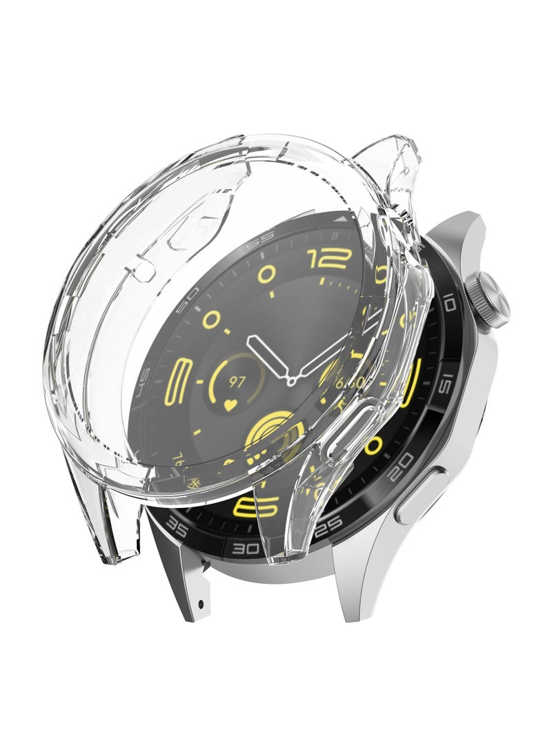 Protective TPU Screen Protector Case Cover for Huawei Watch GT 4 46mm Clear - Image 5