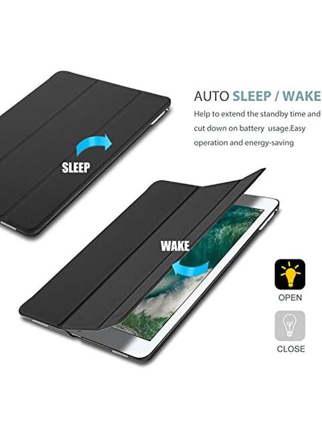Procases iPad Pro 12.9 2017 2015 Case (Old Model 1St And 2Nd Gen) Ultra Slim Lightweight Stand Smart Case Shell With Translucent Frosted Back Cover For iPad Pro 12.9 Inch Black - Image 5