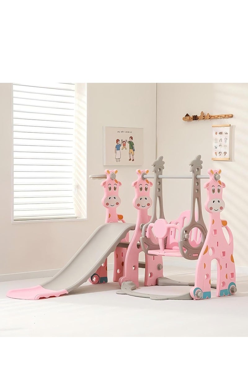 Toddler Slide for Kids Age 2 3 4 5 6 7 8 9，Loverly Baby Slide and Swing for Kids Outdoor Indoor 3-10 Year Old，Home Toy Game for Boys and Girls - Image 3