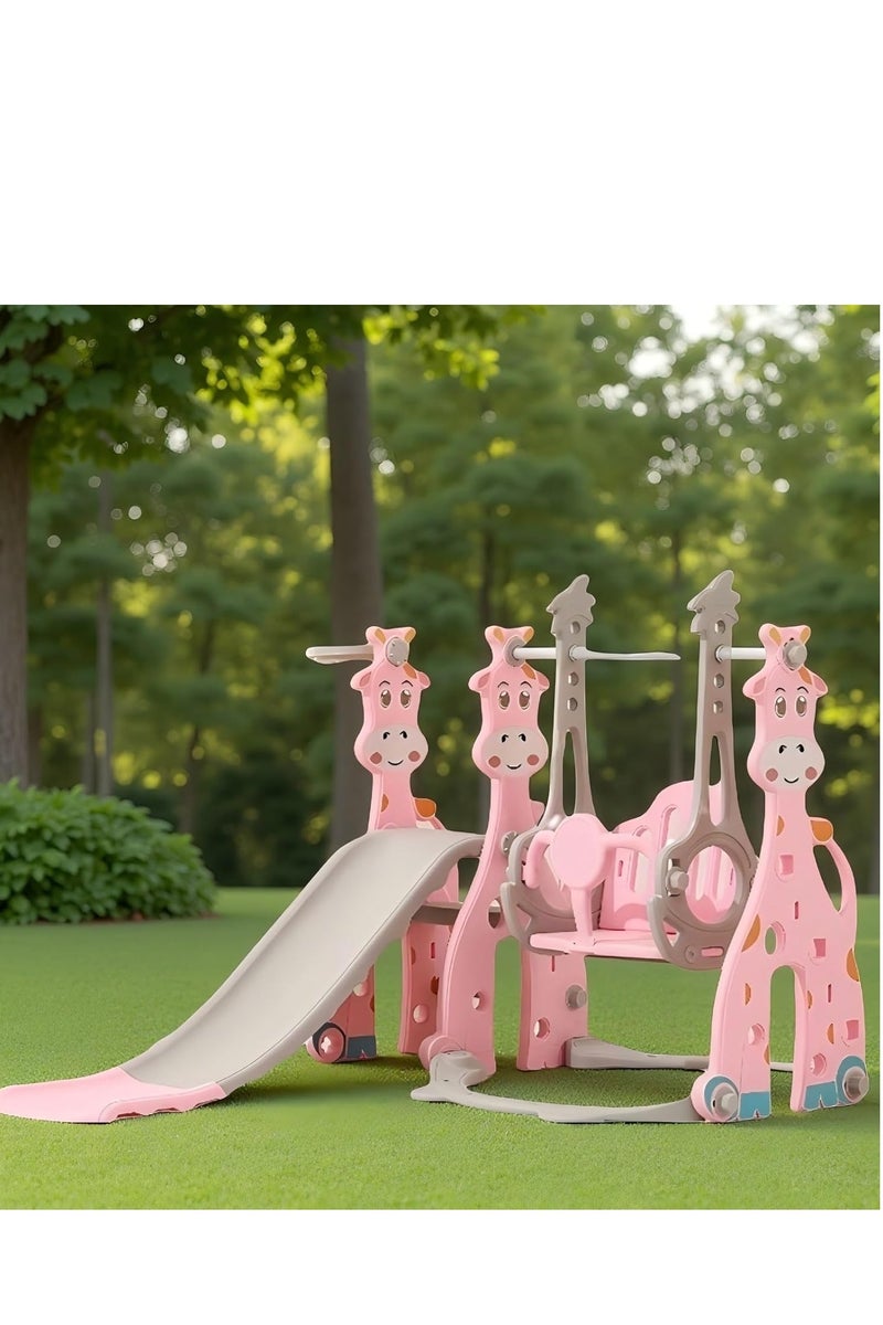 Toddler Slide for Kids Age 2 3 4 5 6 7 8 9，Loverly Baby Slide and Swing for Kids Outdoor Indoor 3-10 Year Old，Home Toy Game for Boys and Girls - Image 4