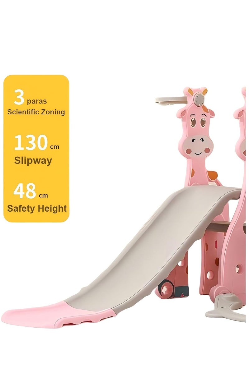 Toddler Slide for Kids Age 2 3 4 5 6 7 8 9，Loverly Baby Slide and Swing for Kids Outdoor Indoor 3-10 Year Old，Home Toy Game for Boys and Girls - Image 5