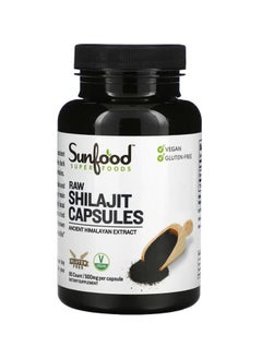 sunfood superfoods Raw Shilajit 500 Mg 90 Capsules  - Image 2