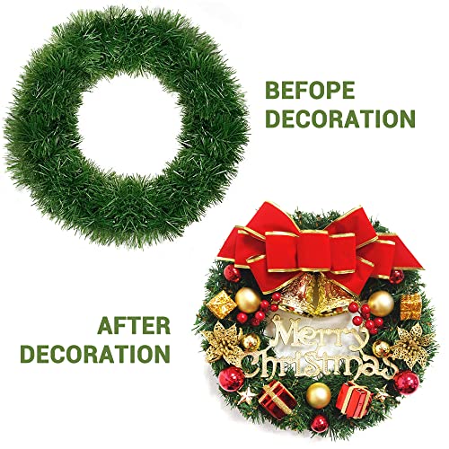 XIMISHOP 50Feet Christmas Garland for Decorations,Christmas Artificial Wine Soft Greenery Pine Garlands Decoration for Home Garden Indoor Outdoor Decorations1 - Image 3