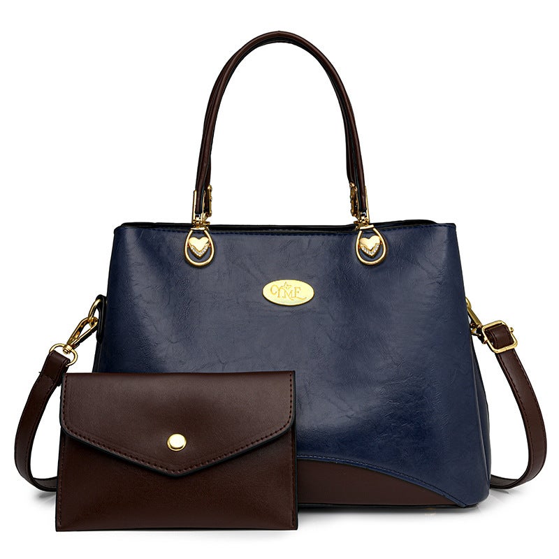 Elegant Large Capacity Womens Tote Bag for Mothers Day Blue