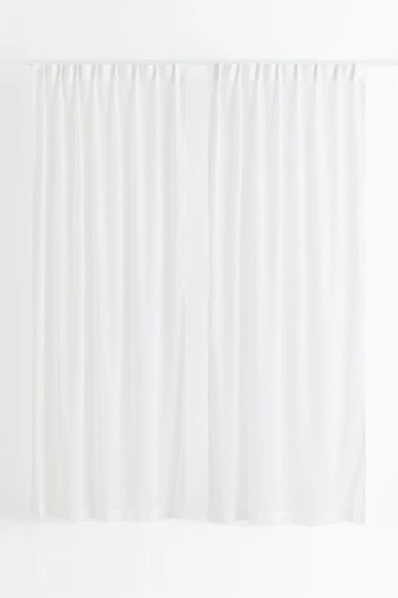 H&M 2-Pack Airy Multiway Curtains