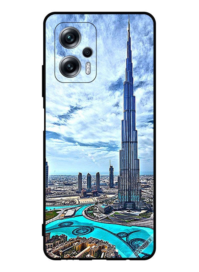Covernex Protective Case Cover For Xiaomi Poco X4 GT Burj Khalifa Touch Clouds - Image 1