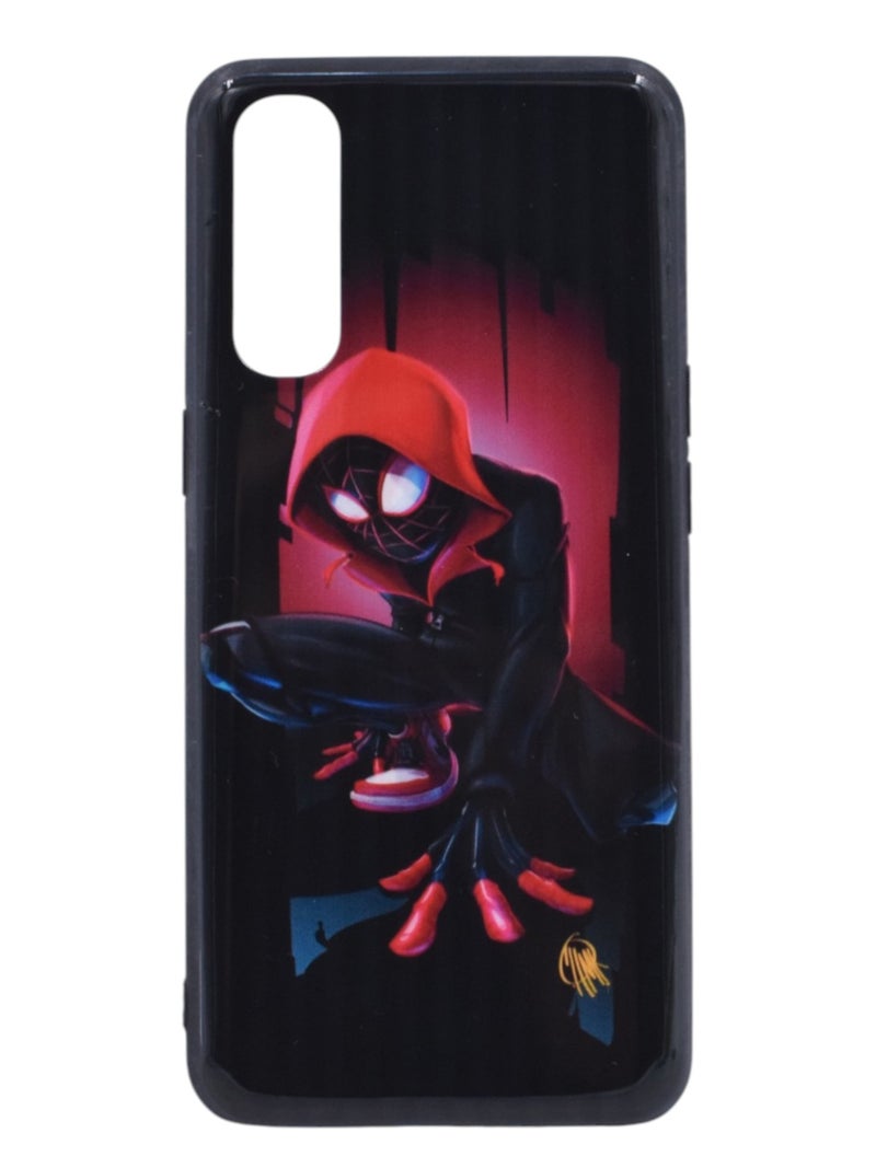 SPIDERMAN Plastic Back Cover For Oppo Reno 3 Pro - Multicolor 553 - Image 1