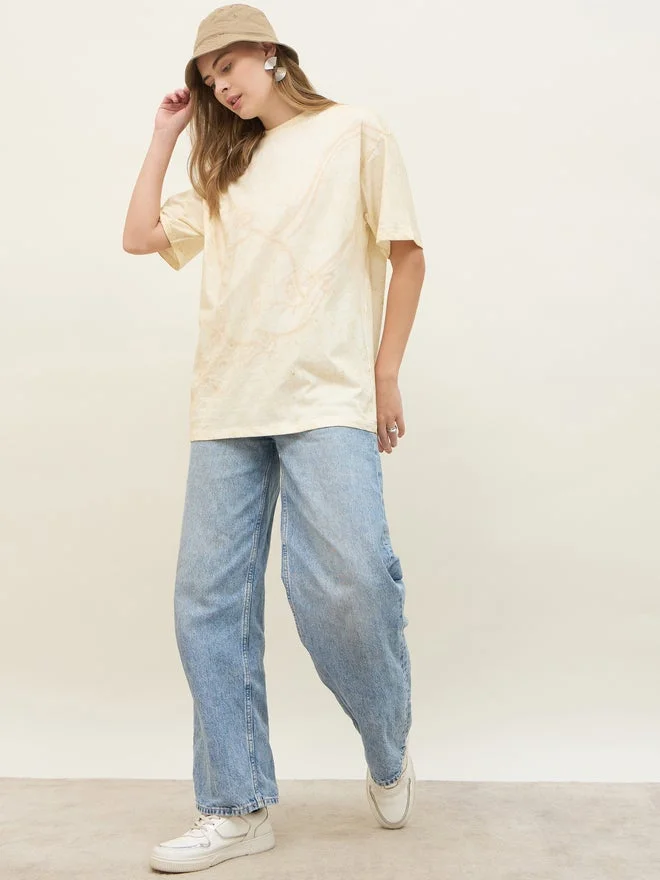 ديزني تيشيرت ديزني طويل بطبعة دمبو