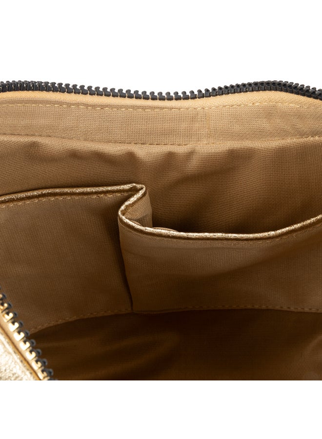 BOU Burlap Crescent Bag - Image 5