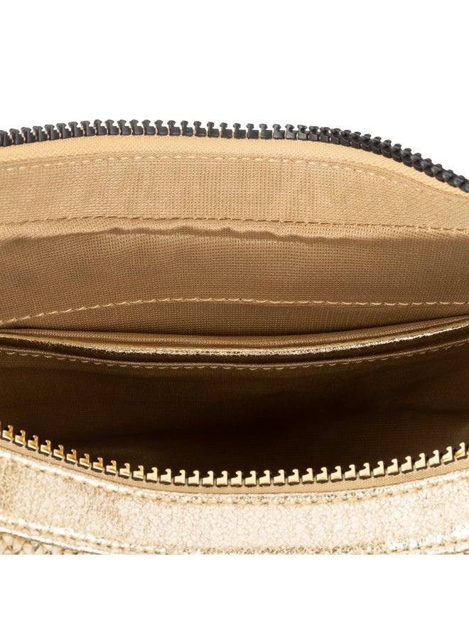 BOU Burlap Crescent Bag - Image 4