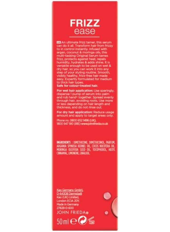 جون فريدا سيروم جون فريدا فريز إيز الأصلي 50 مل، سيروم مرطب مضاد للتجعد للشعر المتوسط ​​إلى الكثيف - Image 2