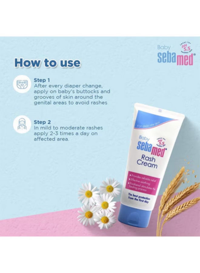 Sebamed Baby Diaper Rash Cream With Penthanol - 200ml (2 packs of 100 ml) - Image 4