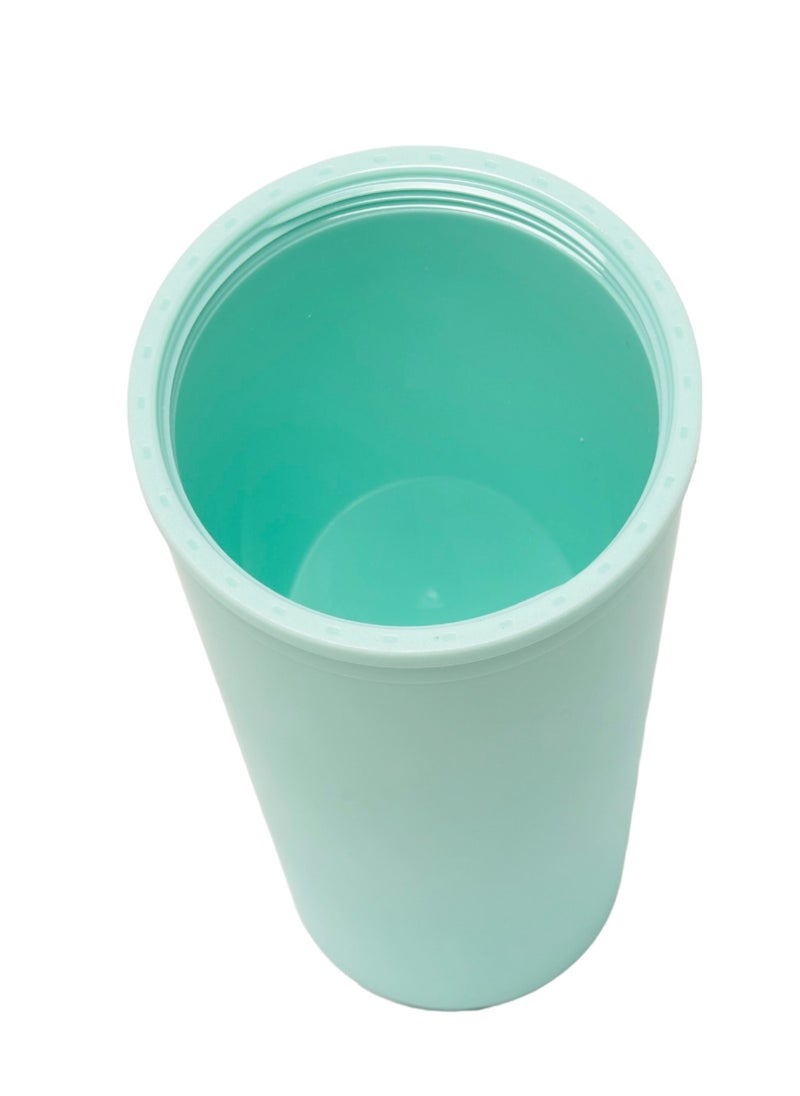 Prickly Pear Green Sippy 24 Oz Plastic Water Bottle  - Image 3